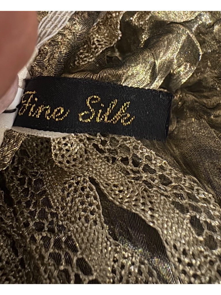 Annie's Ibiza Sylph Mini Dress In Gold — image 5 of 6